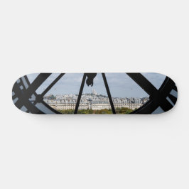 Gigantische Glasuhr im Musée d'Orsay - Paris Skateboard