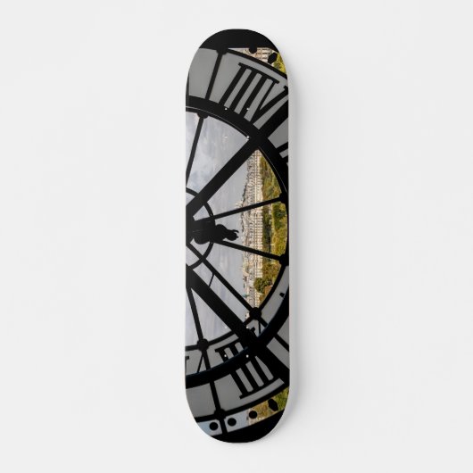 Gigantische Glasuhr im Musée d'Orsay - Paris Skateboard (Vorne)