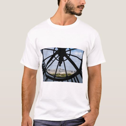Gigantische Glasuhr im Musée d'Orsay - Paris T-Shirt (Vorderseite)