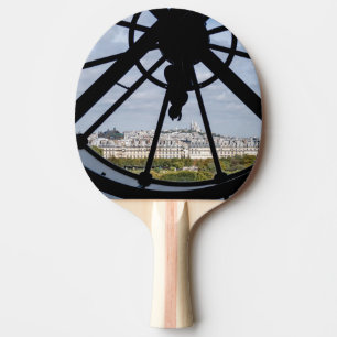 Gigantische Glasuhr im Musée d'Orsay - Paris Tischtennis Schläger