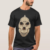 Gigantopithecus Schädel T-Shirt (Vorderseite)
