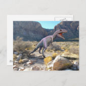 Gigantosaurus Dinosaur Postkarte (Vorne/Hinten)