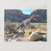Gigantosaurus Dinosaur Postkarte (Vorderseite)