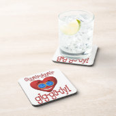 Giggedy Funny Valentine Untersetzer (Rechte Seite)