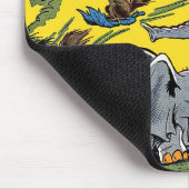Giggle Animal Vintage Comics Mousepad (Ecke)