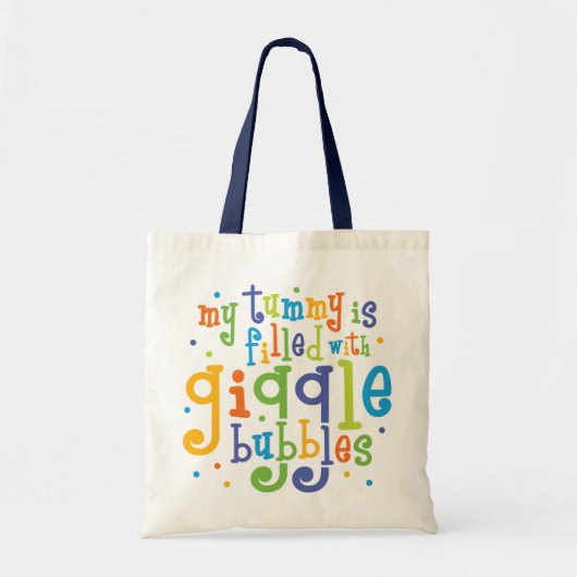 Giggle Bubbles Tragetasche (Vorne)