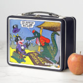 Giggle Crocodile Alligator Vintage Comicen Metall Brotdose (Beispiel)