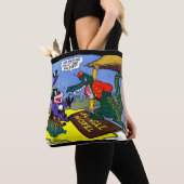 Giggle Crocodile Alligator Vintage Comicen Tasche (Von Nahem)