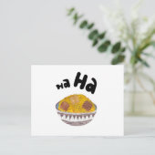 Giggle Flakes Postkarte (Stehend Vorderseite)