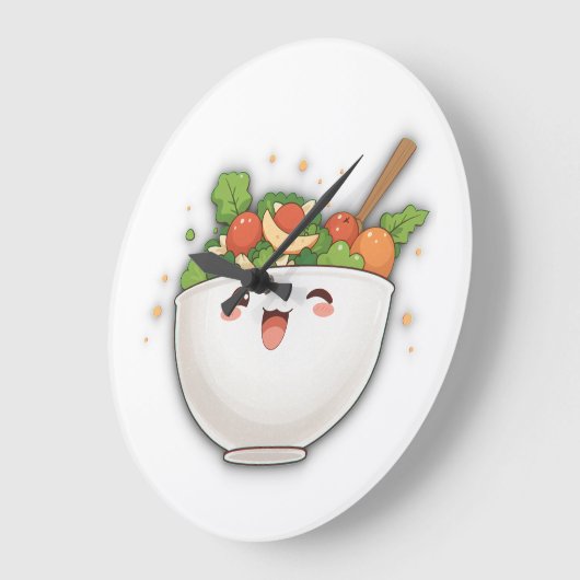 Giggle & Graze Große Wanduhr (Winkel)