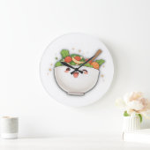 Giggle & Graze Große Wanduhr (Zuhause)