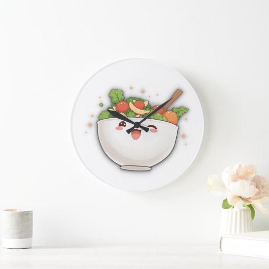 Giggle & Graze Große Wanduhr (Zuhause)