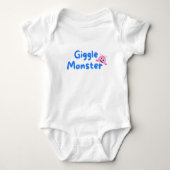 Giggle Monster Baby Strampler (Vorderseite)