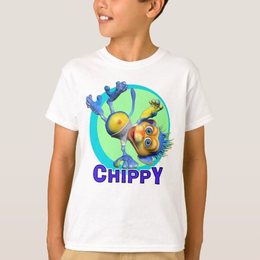 GiggleBellies Chippy der Affe T-Shirt (Vorderseite)