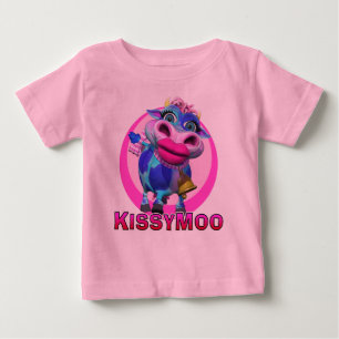 GiggleBellies Kissy MOO die Kuh Baby T-shirt