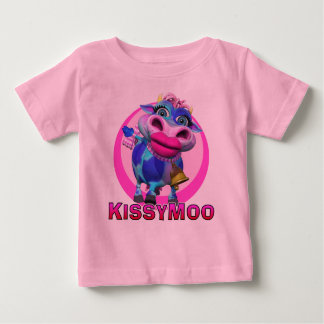 GiggleBellies Kissy Moo the Cow Baby T-shirt