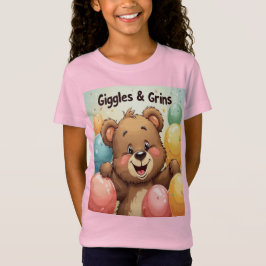 Giggles and Grins T - Shirt für Mädchen