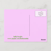 Giggles Postkarte (Rückseite)