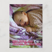 Giggles Postkarte (Vorderseite)