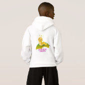 Giggling Leaf Invaders" - Fun Raupe T - Shirt (Schwarz voll)