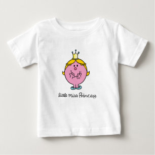 Giggling Little Miss Princess Baby T-shirt
