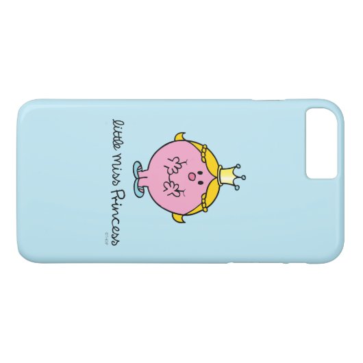 Giggling Little Miss Princess Case-Mate iPhone Hülle (Rückseite (Horizontal))