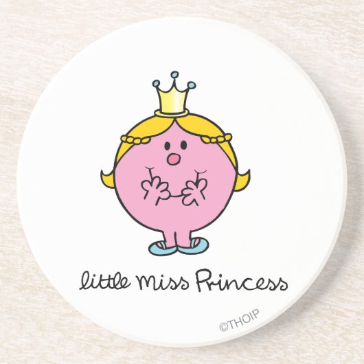 Giggling Little Miss Princess Getränkeuntersetzer (Vorne)