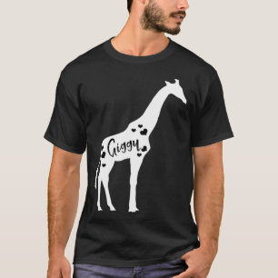 Giggy Giraffe Großeltern Tag Safari Zoo Grandmo T-Shirt