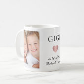 Gigi 2 Foto Kaffeetasse (Vorderseite Links)