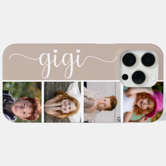 Gigi 4 Foto Case-Mate iPhone Hülle (Rückseite (Horizontal))