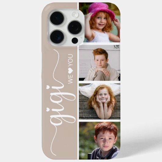Gigi 4 Foto Case-Mate iPhone Hülle (Rückseite)