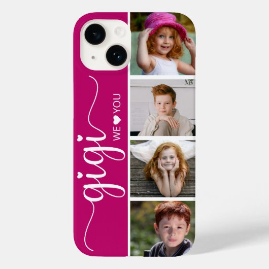 Gigi 4 Foto Case-Mate iPhone Hülle (Rückseite)