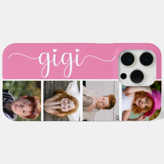 Gigi 4 Foto Case-Mate iPhone Hülle (Rückseite (Horizontal))