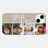 Gigi 4 Foto Case-Mate iPhone Hülle (Rückseite (Horizontal))
