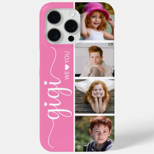 Gigi 4 Foto Case-Mate iPhone Hülle (Rückseite)
