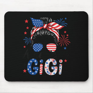 Gigi 4. Juli Amerikanische Flagge Patriotischer Un Mousepad