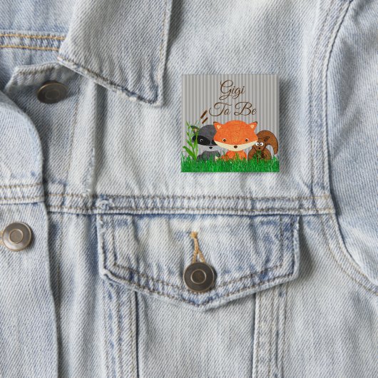 Gigi als Woodland Creature Button (Beispiel)
