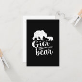Gigi Bear Great Oma Gift Karte (Vorderseite/Rückseite Beispiel)