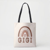 Gigi Boho Rainbow Niedliche Grandma Geschenke Tasche (Vorderseite)
