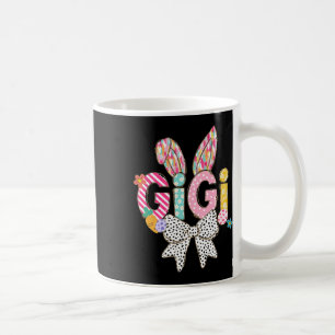 Gigi Bunny Ears farbenfrohe Osterfloral Thema Kaffeetasse