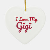 Gigi Christmas Ornament - Gigi Geschenke (Vorne)