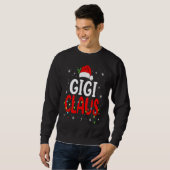 Gigi Claus Christmas Santa Lover Matching Family G Sweatshirt (Vorne ganz)