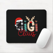 Gigi Claus Reindeer Christmas Mousepad (Mit Mouse)