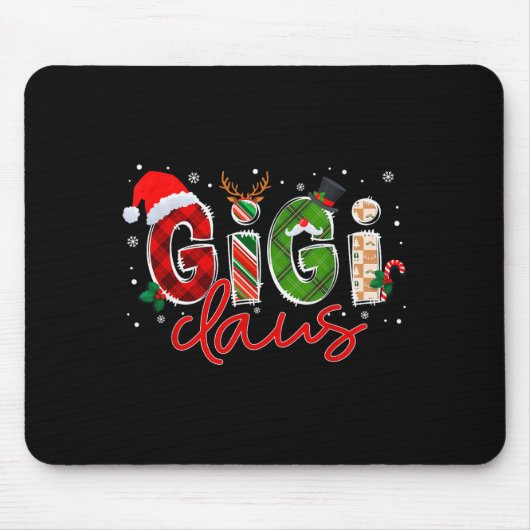 Gigi Claus Santa Claus Family Matching Christmas P Mousepad (Vorne)