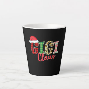 Gigi Claus Weihnachtsmannmütze Funny Xmas Pajama  Milchtasse