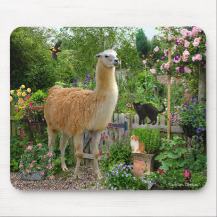 "Gigi das Lama" Mousepad