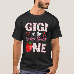 Gigi der Berry Sweet eine Erdbeere erste Geburt T-Shirt