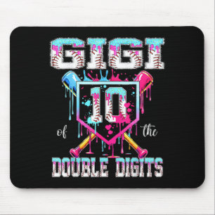 Gigi der zweistelligen 10. Geburtstagsjunge Mousepad