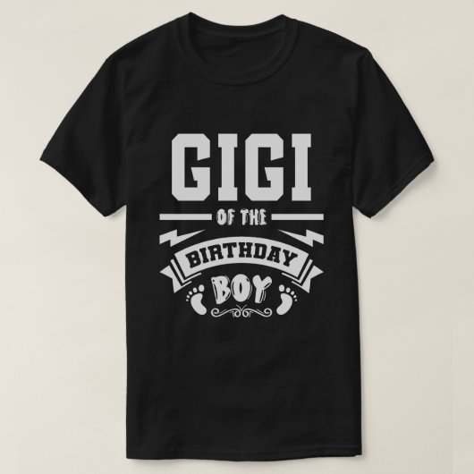 GIGI des Geburtstags T-Shirt (Design vorne)