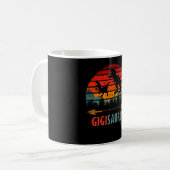 Gigi Dinosaurier Kaffeetasse (Vorderseite Links)